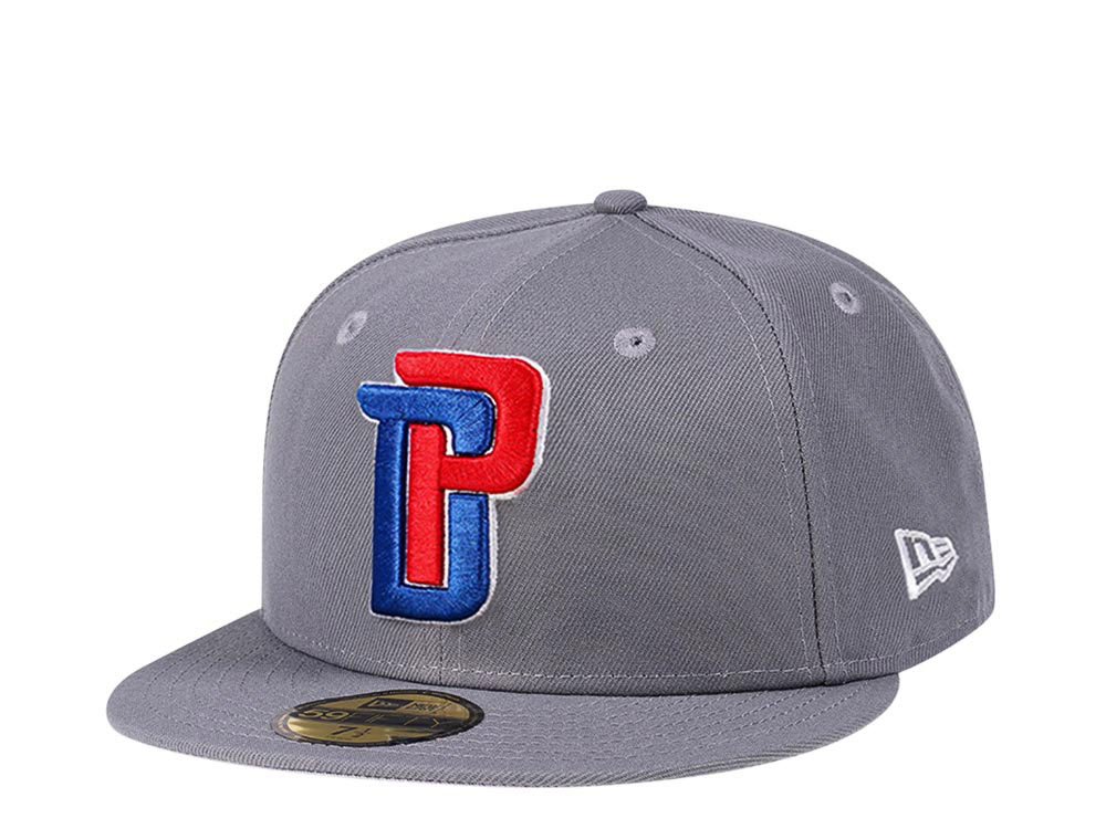 New Era Detroit Pistons Gray Edition 59Fifty Fitted Casquette