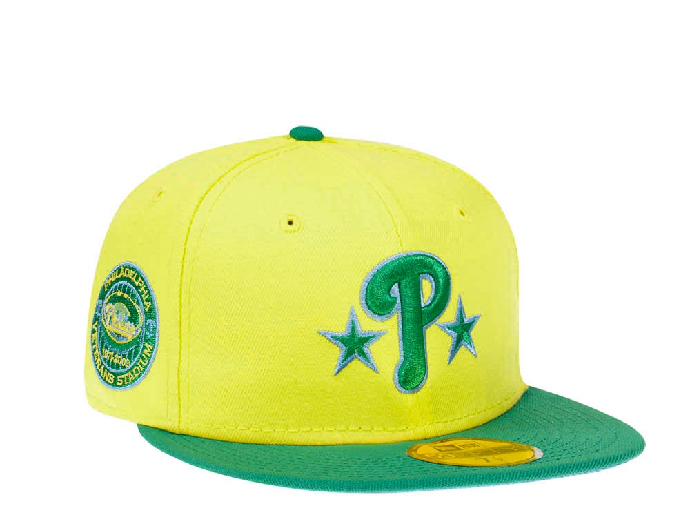 New Era Philadelphia Phillies Veterans Stadium Golden Goal Edition 59Fifty Fitted Casquette