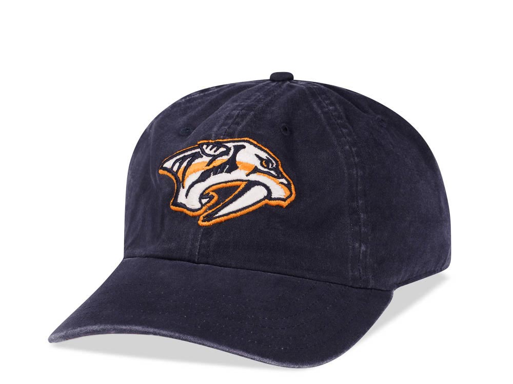 American Needle Nashville Predators Print Navy Vintage Casual Strapback Casquette