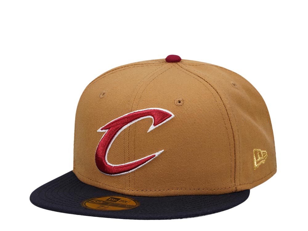 New Era Cleveland Cavaliers Beige Two Tone Edition 59Fifty Fitted Casquette