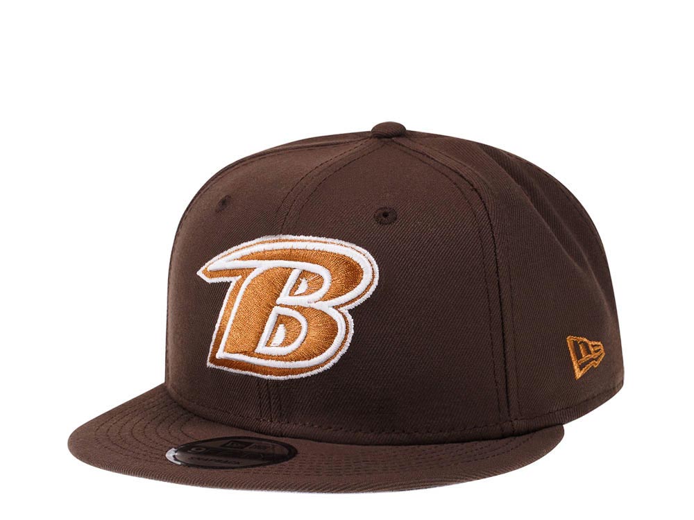 New Era Baltimore Ravens Brown Caramel Edition 9Fifty Snapback Casquette