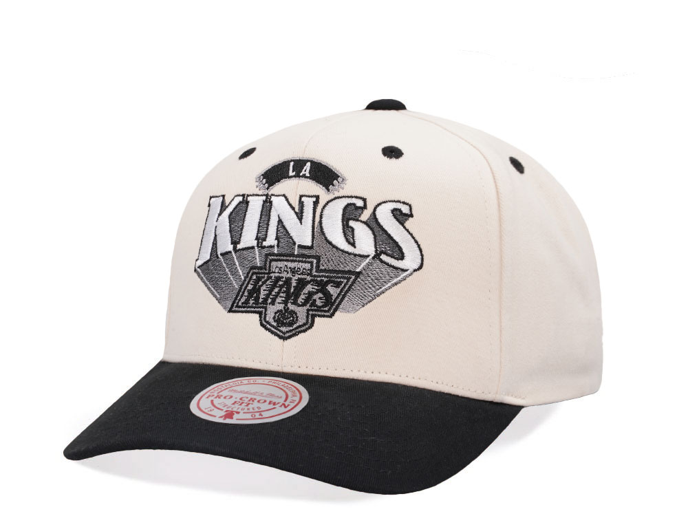 Mitchell & Ness Los Angeles Kings Horizon Two Tone Pro Crown Fit Snapback Casquette