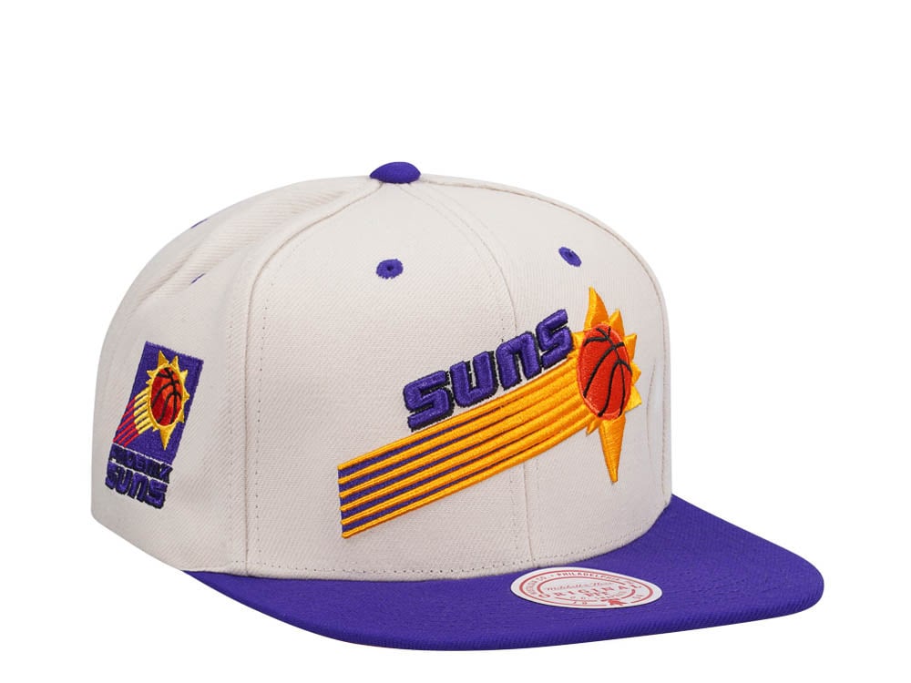 Mitchell & Ness Phoenix Suns Sail Off White Two Tone Snapback Casquette