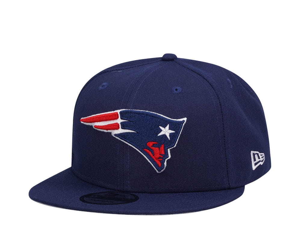 New Era New England Patriots Navy Classic Edition 9Fifty Snapback Casquette