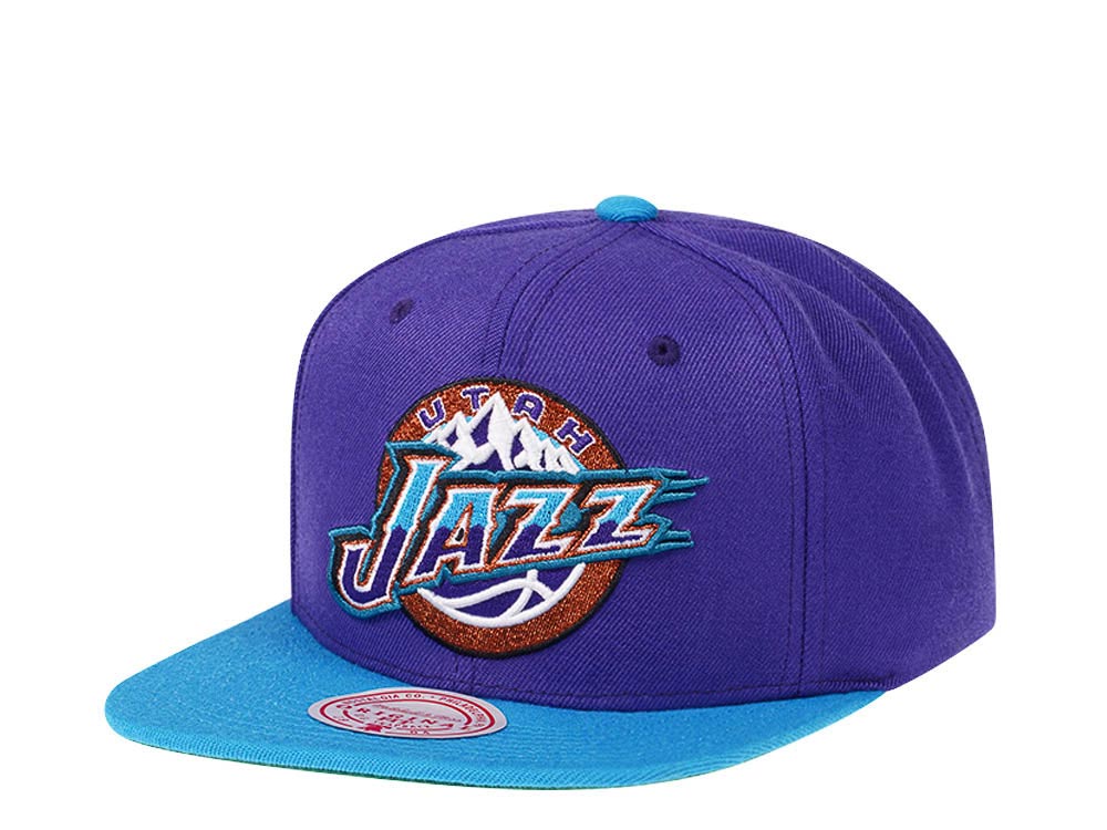 Mitchell & Ness Utah Jazz Team Two Tone HWC Snapback Casquette