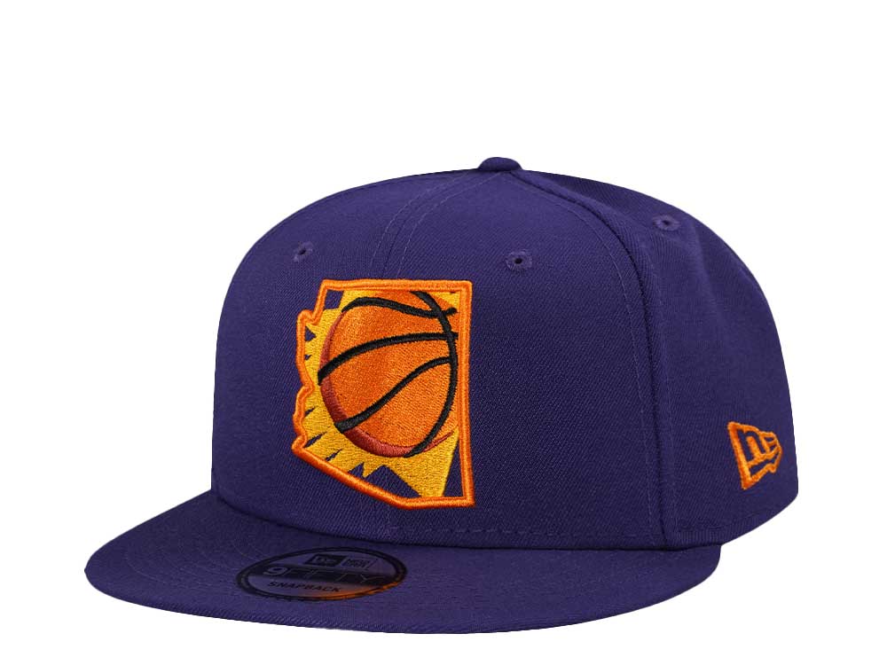 New Era Phoenix Suns Purple Classic Edition 9Fifty Snapback Casquette