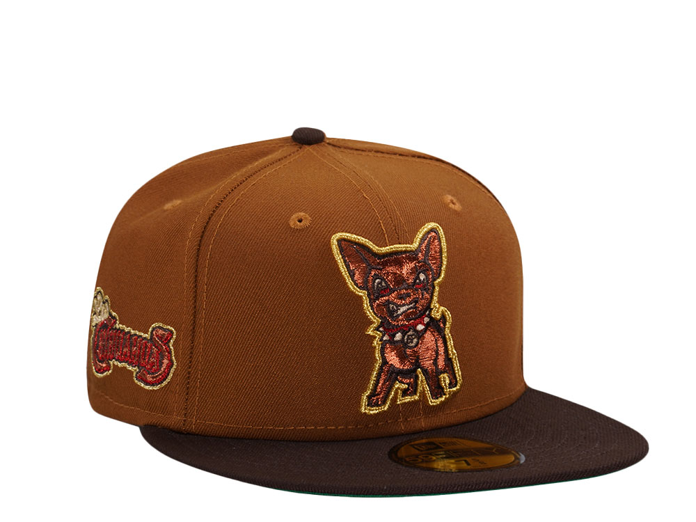 New Era El Paso Chihuahuas Bourbon Copper Two Tone Edition 59Fifty Fitted Casquette