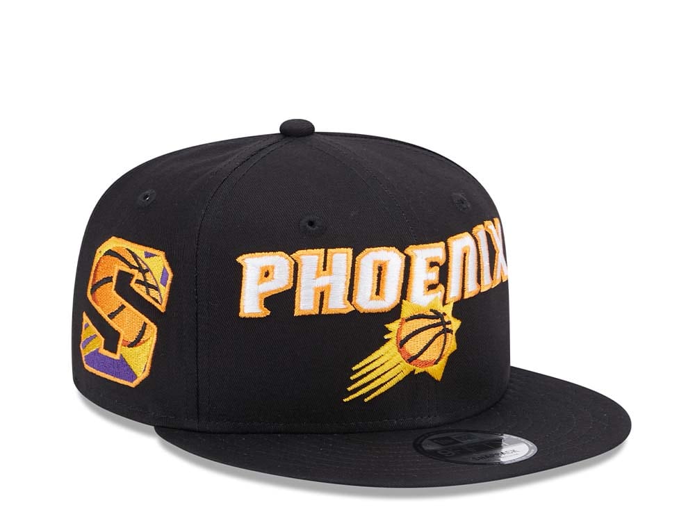 New Era Phoenix Suns NBA Patch Black Edition 9Fifty Snapback Casquette