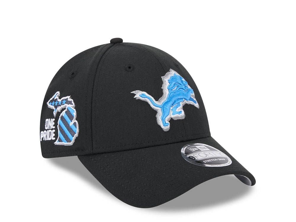 New Era Detroit Lions NFL24 Draft 9Forty Stretch Snapback Casquette