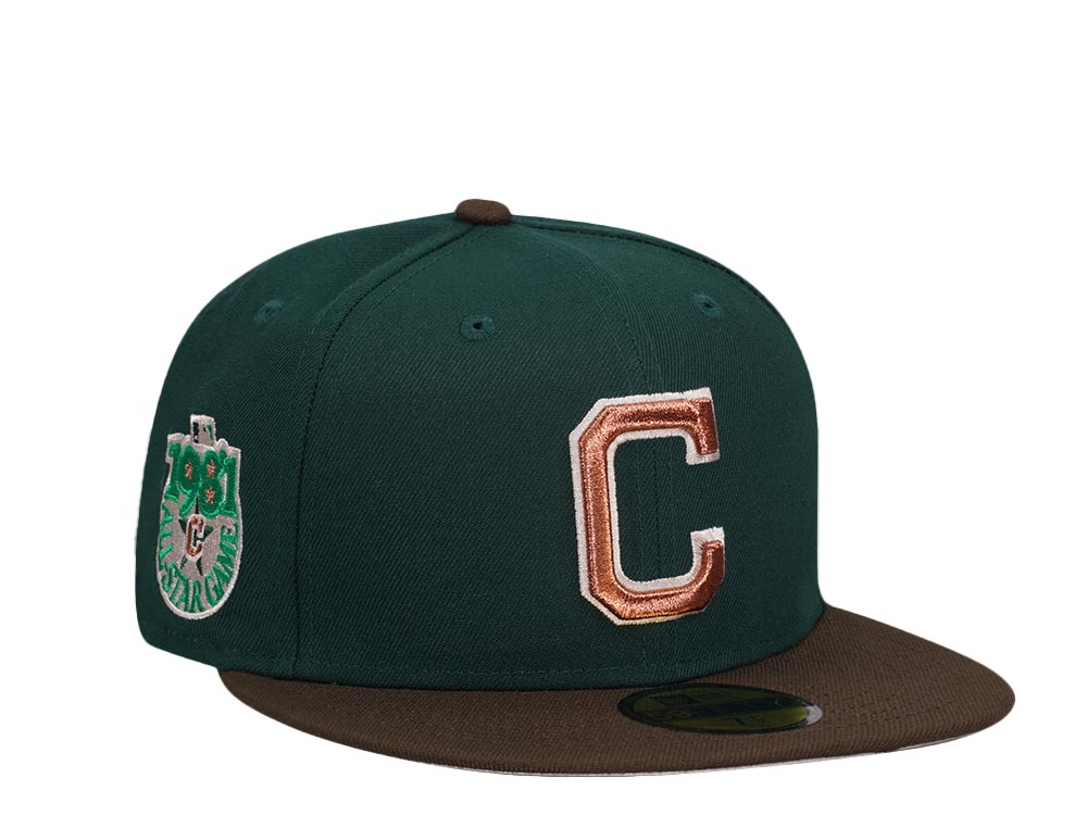 New Era Cleveland Indians All Star Game 1981 Copper Wonder Two Tone Edition 59Fifty Fitted Casquette