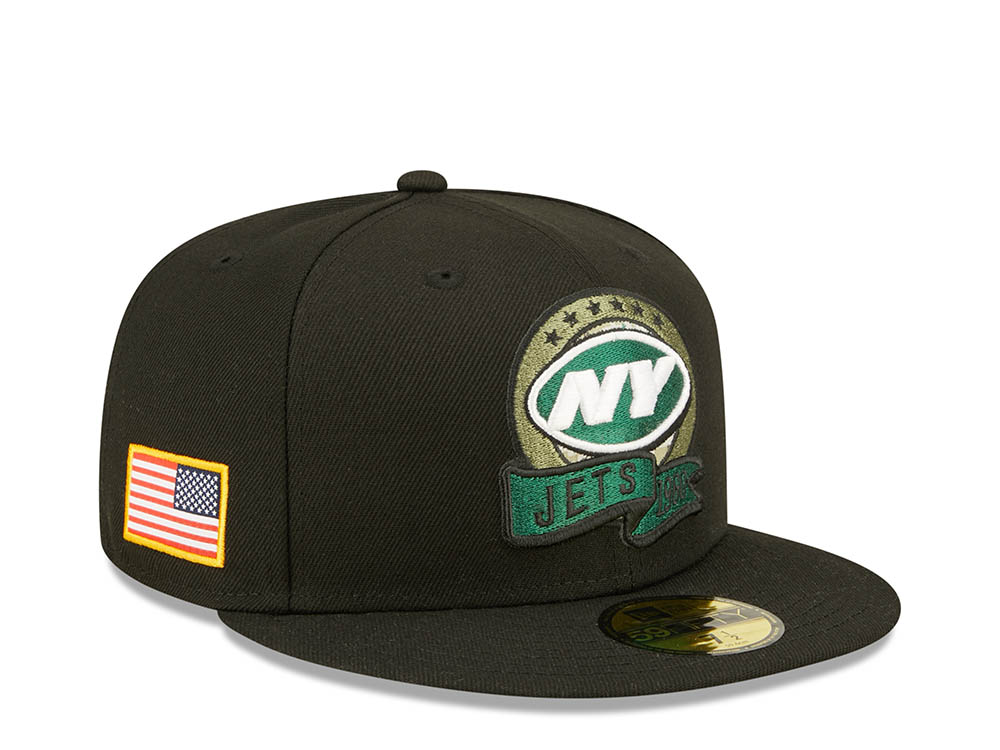 New Era New York Jets Salute to Service 2022 Fitted 59Fifty Casquette