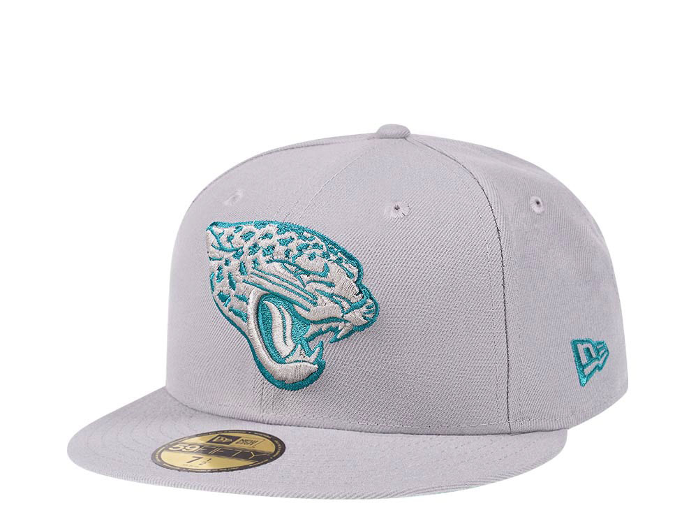 New Era Jacksonville Jaguars Teal Pop Prime Edition 59Fifty Fitted Casquette