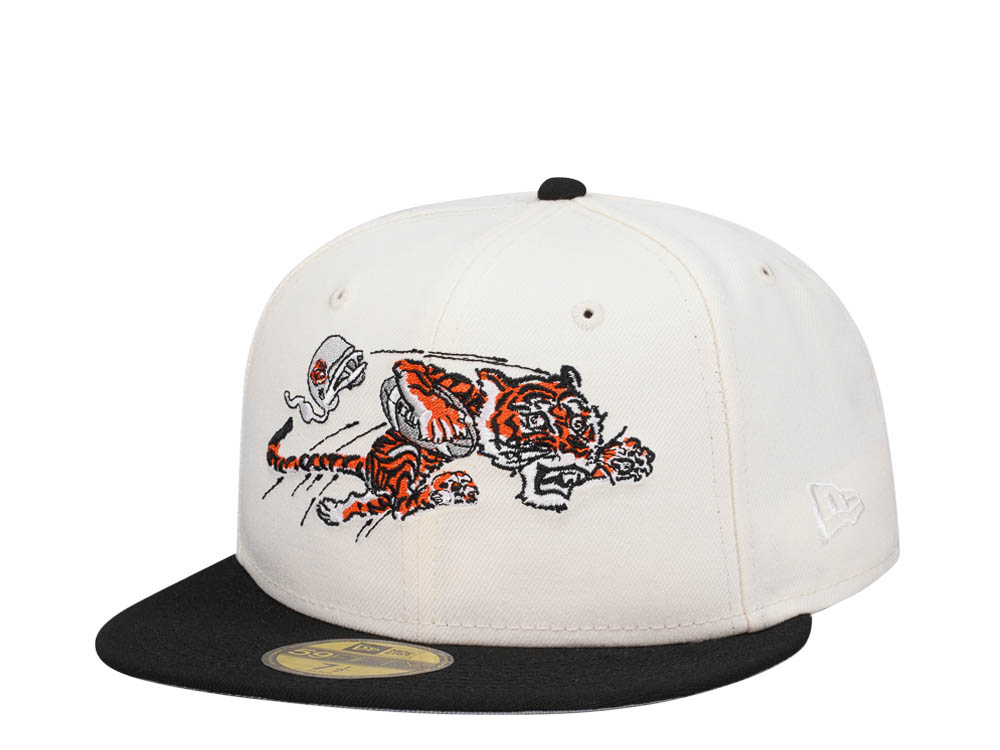 New Era Cincinnati Bengals Chrome Two Tone Edition 59Fifty Fitted Casquette