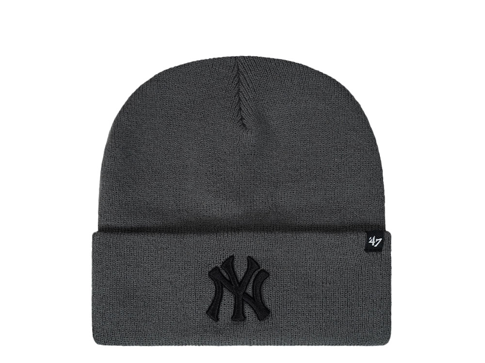 47Brand New York Yankees Dark Gray Haymaker Chapeaux