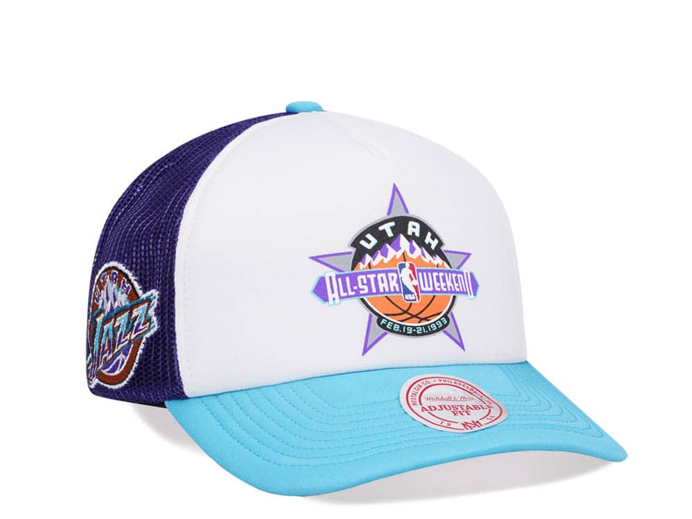 Mitchell & Ness Utah Jazz All Star 1993 Party Time Trucker Snapback Casquette