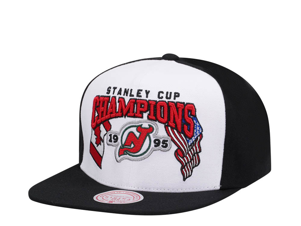 Mitchell & Ness New Jersey Devils Stanley Cup 1995 Vintage Throwback Edition Snapback Casquette