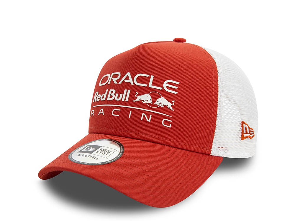 New Era Oracle Red Bull Racing Rust Trucker A Frame Snapback Casquette