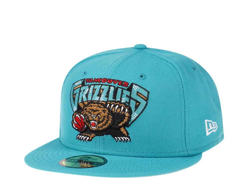 New Era Vancouver Grizzlies Hardwood Classics Edition 59Fifty Fitted Casquette