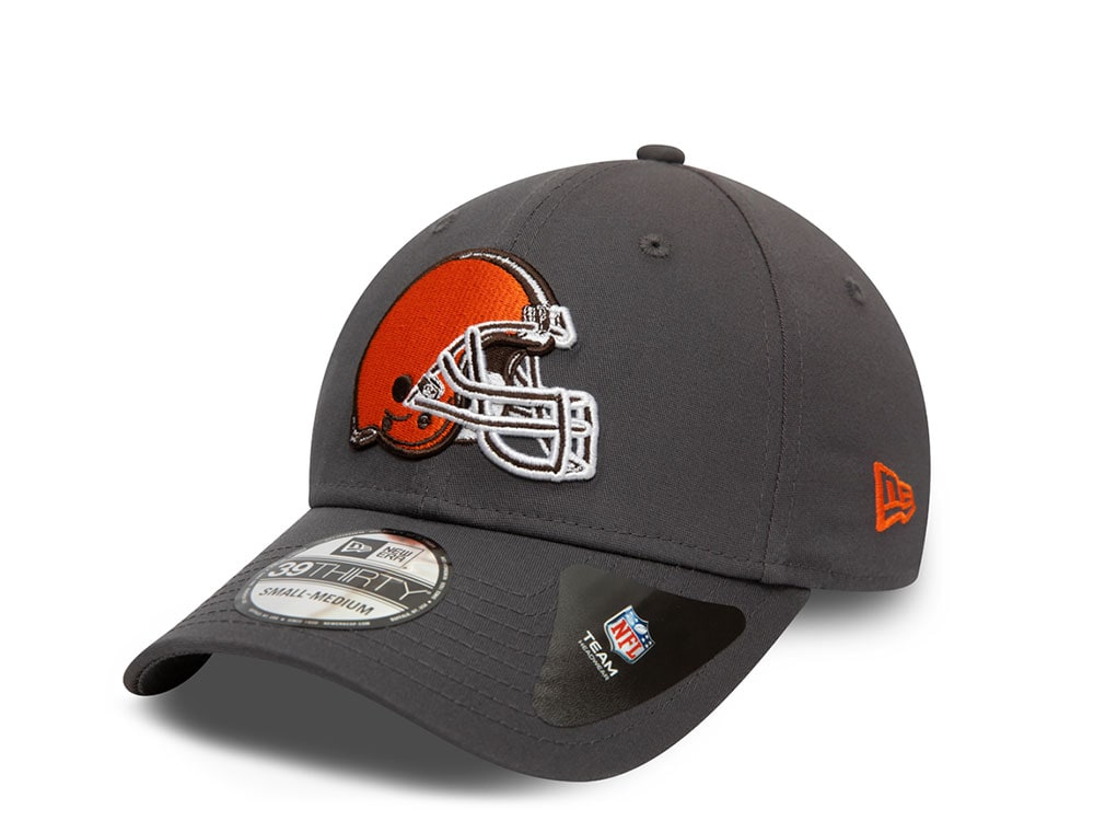 New Era Cleveland Browns Grey 39Thirty Stretch Casquette