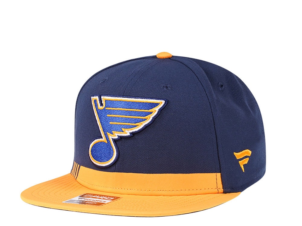 Fanatics St. Louis Blues Pro Authentic Locker Room Snapback Casquette