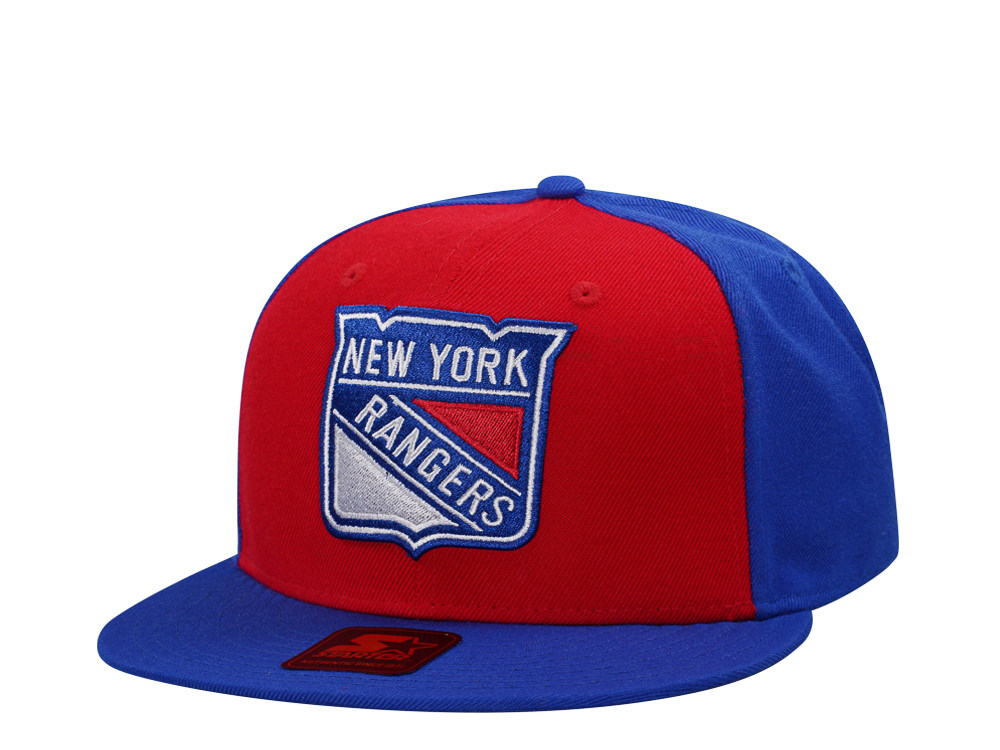 Starter New York Rangers Classic Logo Two Tone Snapback Casquette