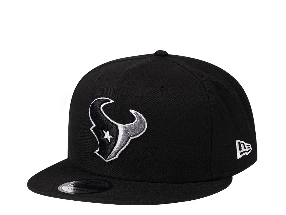 New Era Houston Texans Steel Black Edition 9Fifty Snapback Casquette