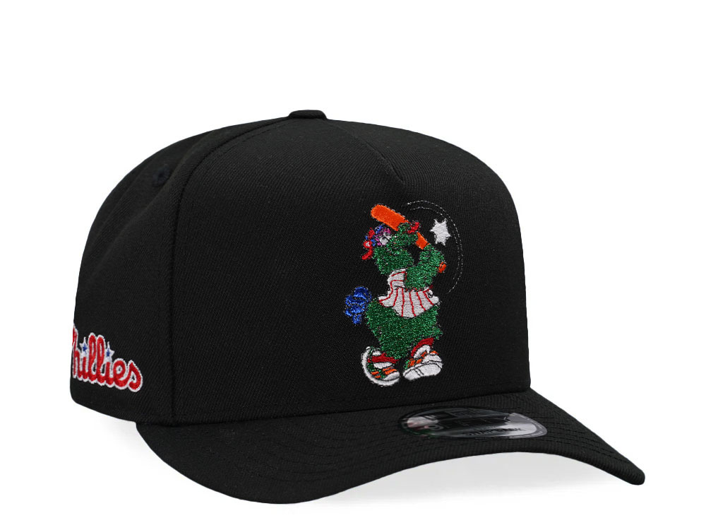 New Era Philadelphia Phillies Phillie Phanatic Throwback Edition A Frame 9Fifty Snapback Casquette