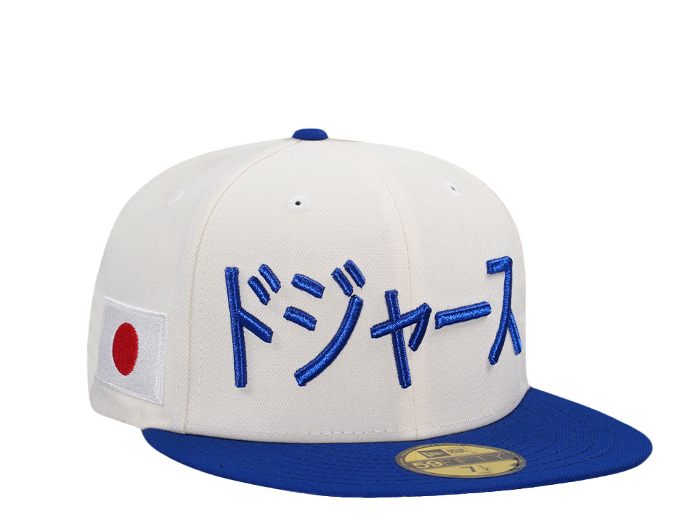 New Era Los Angeles Dodgers Kanji Japan Chrome Two Tone Edition 59Fifty Fitted Casquette