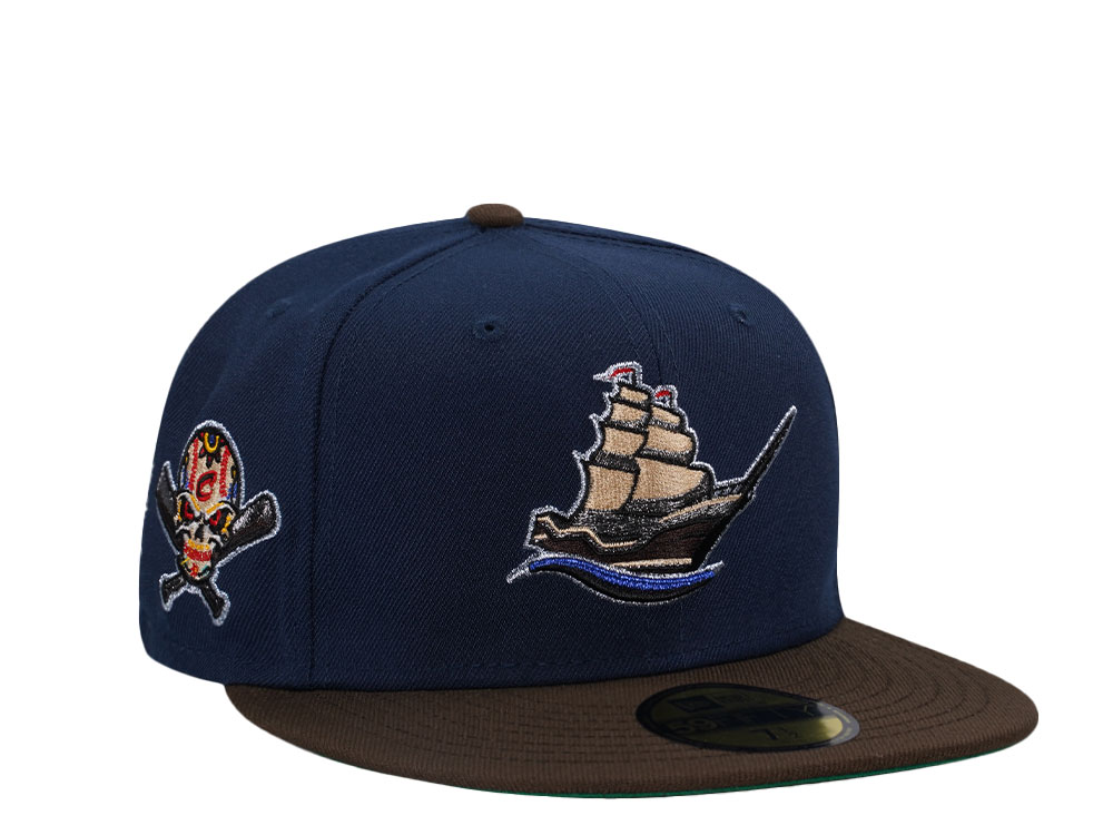 New Era Columbus Clippers Oceanside Two Tone Throwback Edition 59Fifty Fitted Casquette