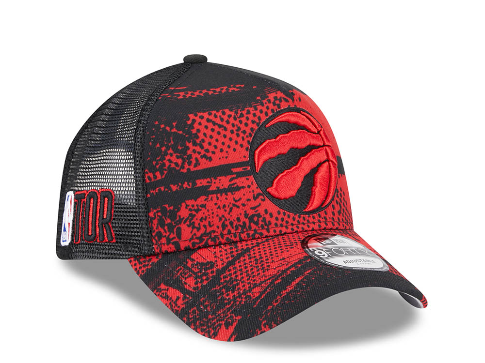 New Era Toronto Raptors NBA Tip Off 2024 Trucker 9Forty A Frame Snapback Casquette