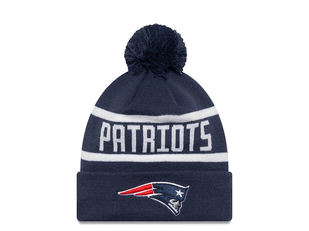 New Era New England Patriots On The Cuff Jake Navy Chapeaux