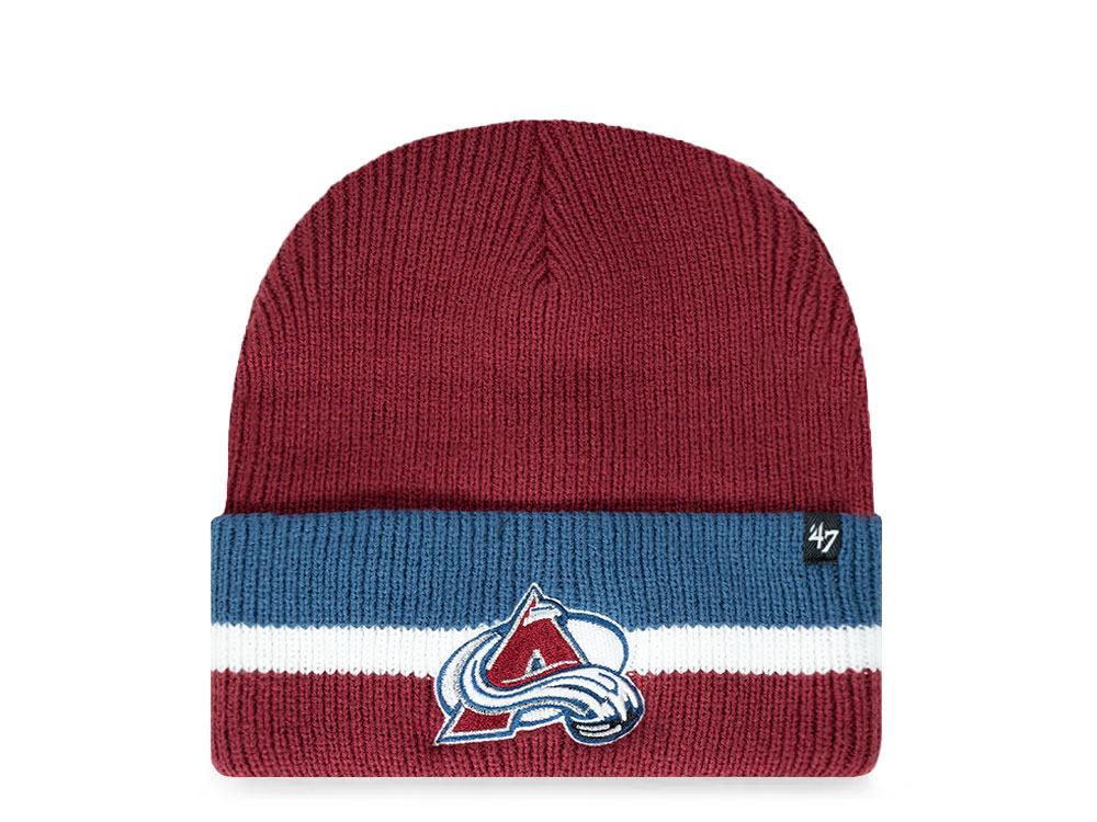 47Brand Colorado Avalanche Cardinal Split Chapeaux