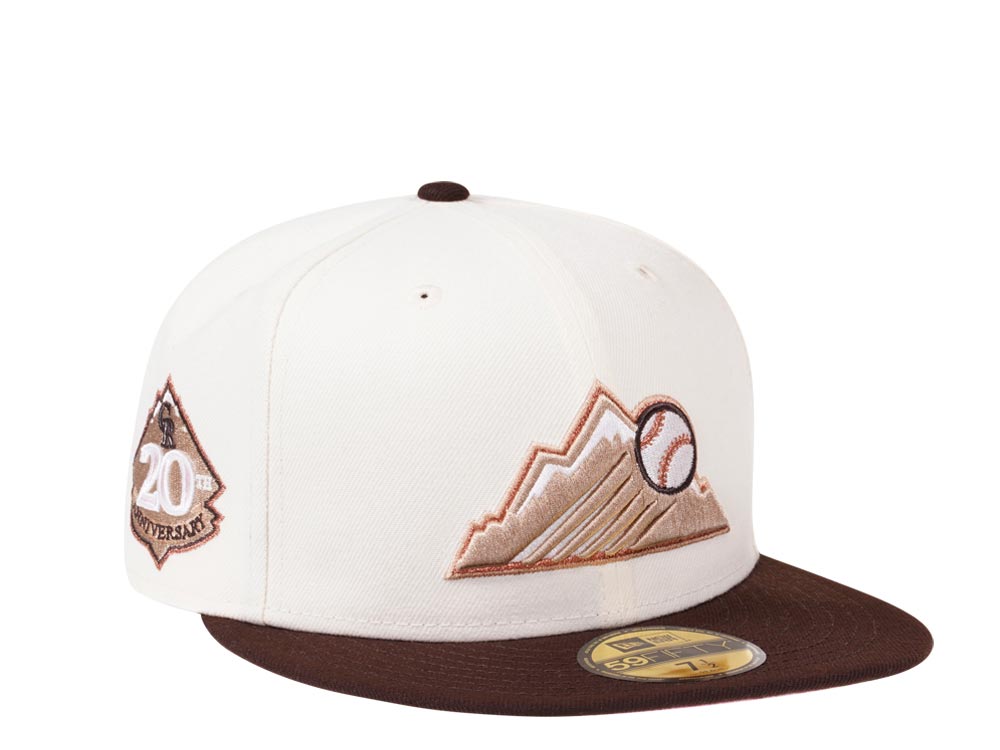 New Era Colorado Rockies 20th Anniversary Cream Dome Prime Edition 59Fifty Fitted Casquette