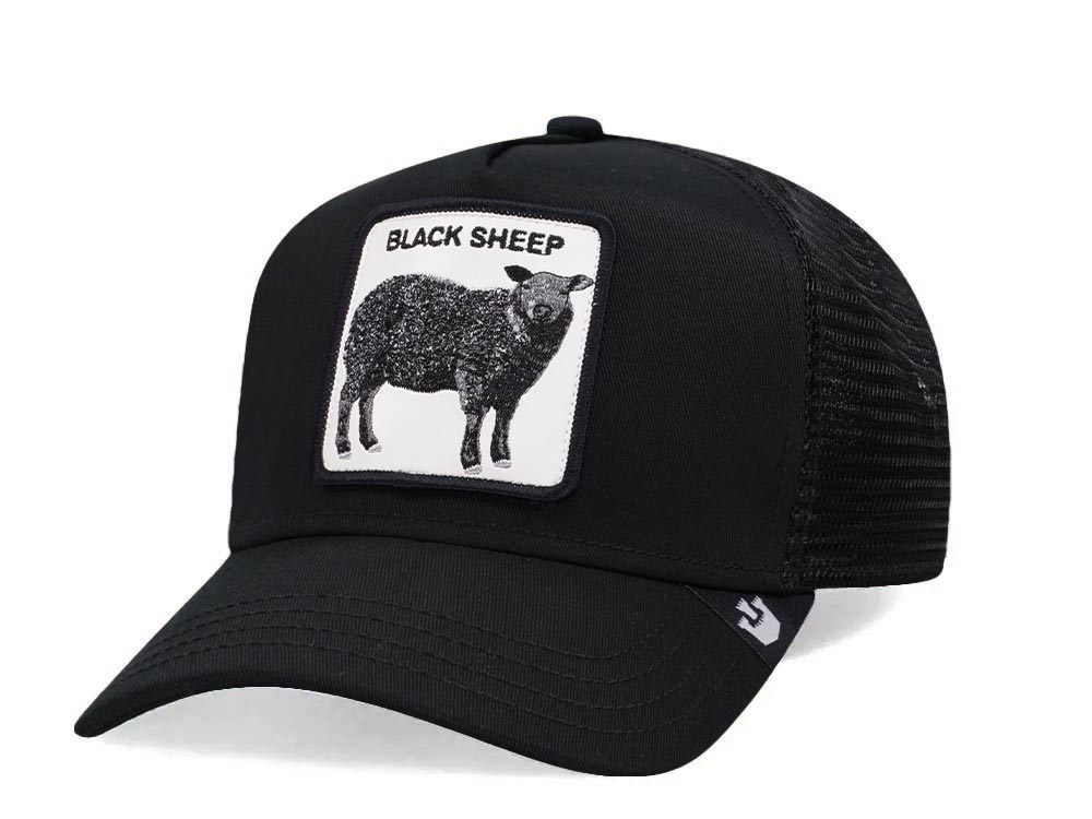 Goorin Bros The Black Sheep Black Trucker Snapback Casquette