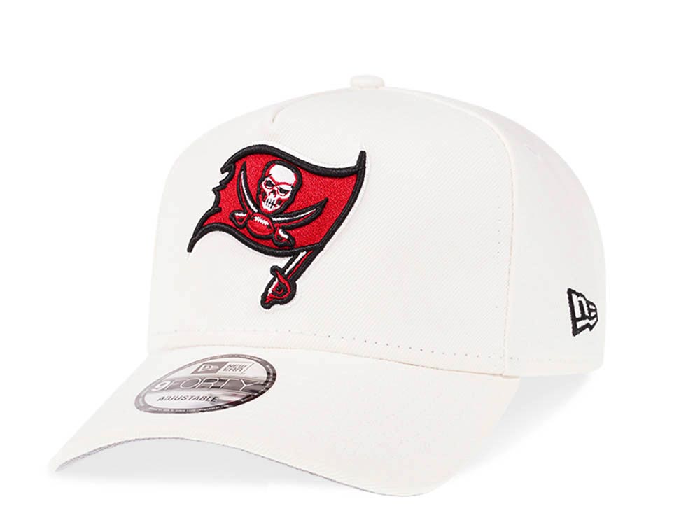 New Era Tampa Bay Buccaneers Chrome White 9Forty A Frame Snapback Casquette