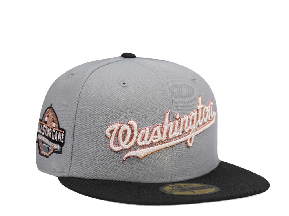 New Era Washington Nationals All Star Game 2018 Concrete Copper Two Tone Edition 59Fifty Fitted Casquette