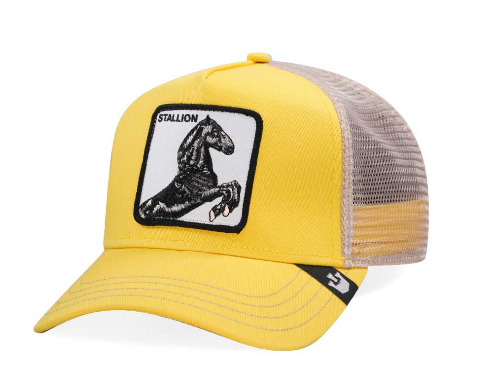 Goorin Bros Stallion Yellow Trucker Snapback Casquette