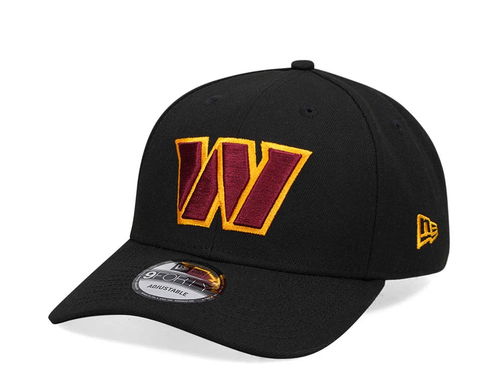 New Era Washington Football Team Black Classic Edition 9Forty Snapback Casquette