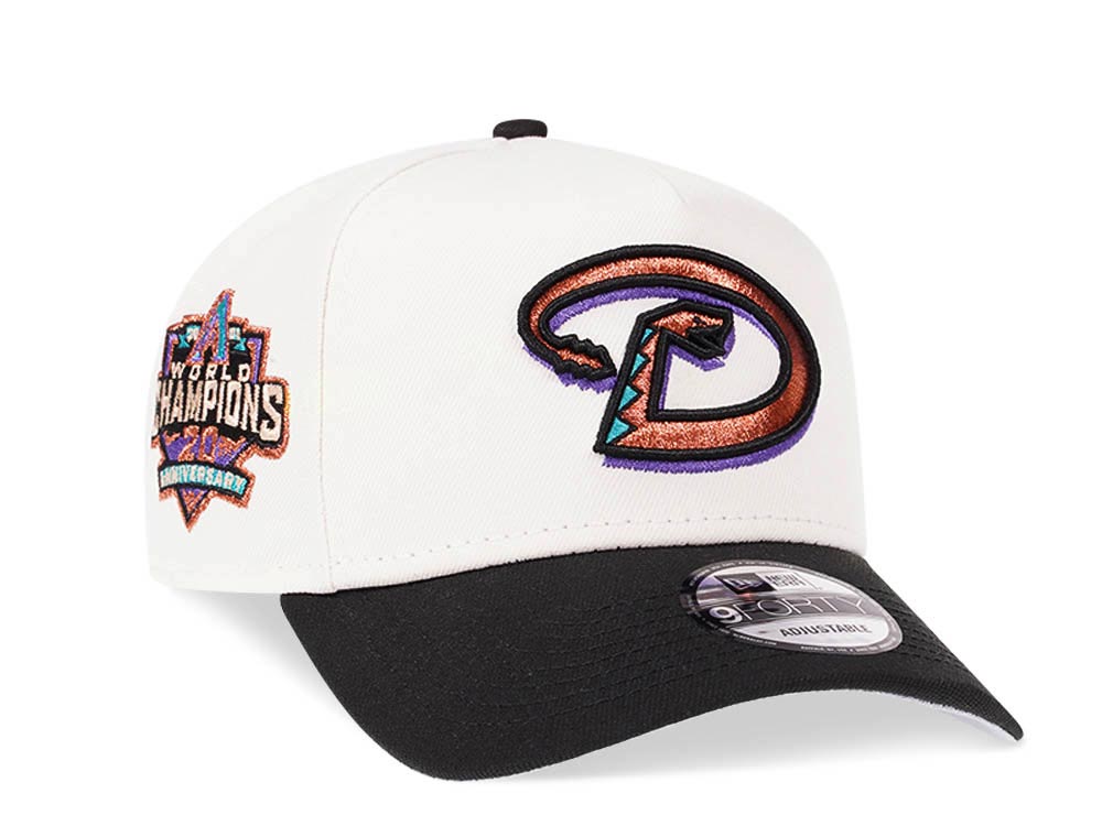 New Era Arizona Diamondbacks 20th Anniversary World Champions Two Tone 9Forty A Frame Snapback Casquette