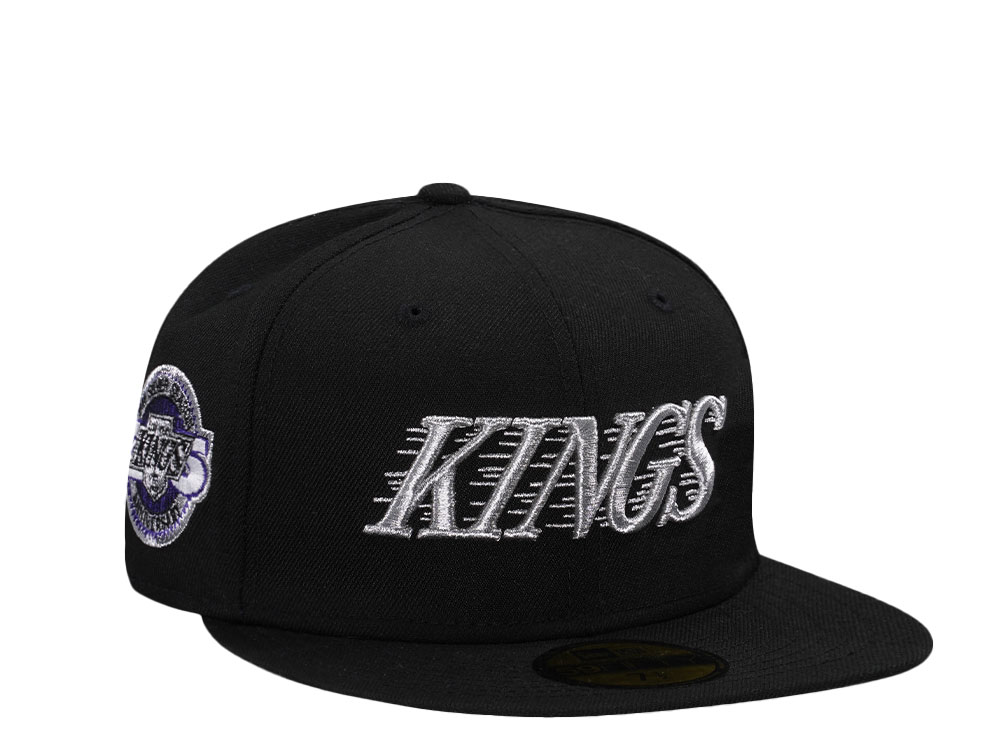 New Era Los Angeles Kings 25th Anniversary Black Prime Edition 59Fifty Fitted Casquette