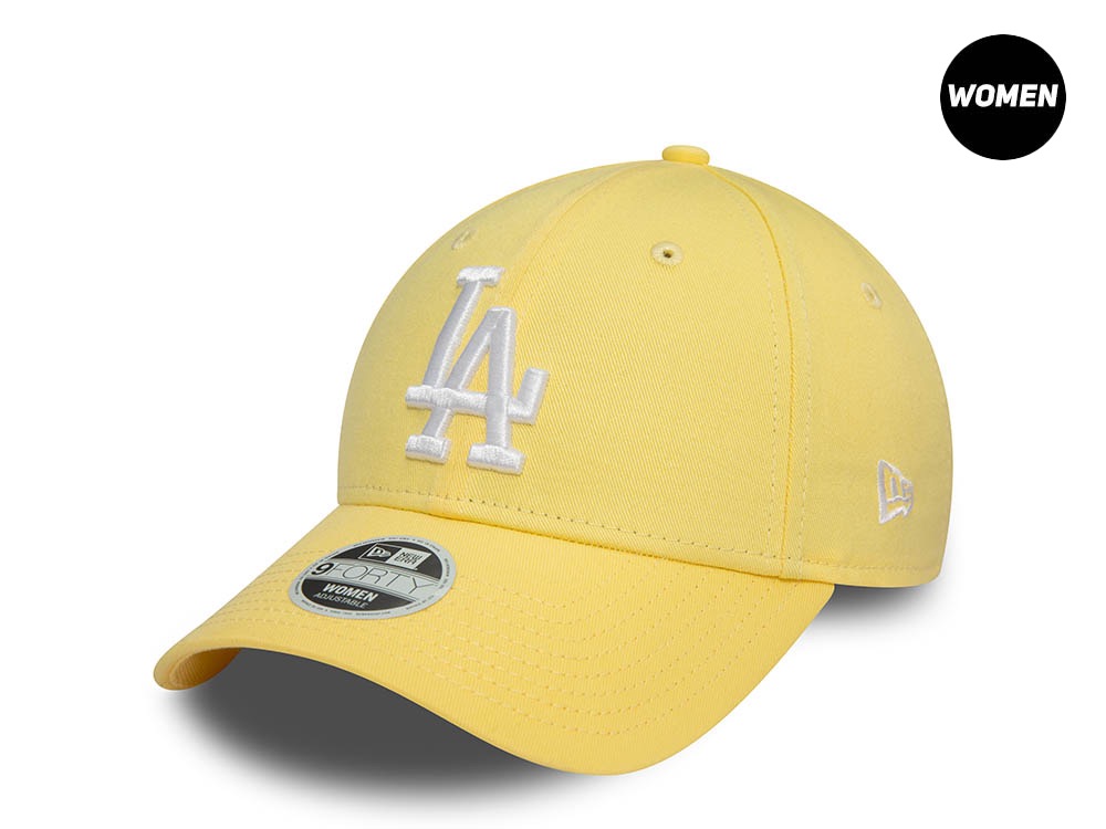 New Era Los Angeles Dodgers League Sunny Yellow Womens 9Forty Snapback Casquette