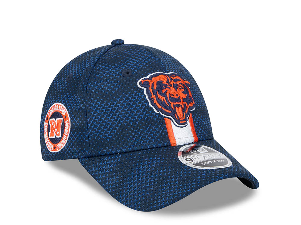 New Era Chicago Bears Sideline 2024 9Forty Stretch Snapback Cappellini