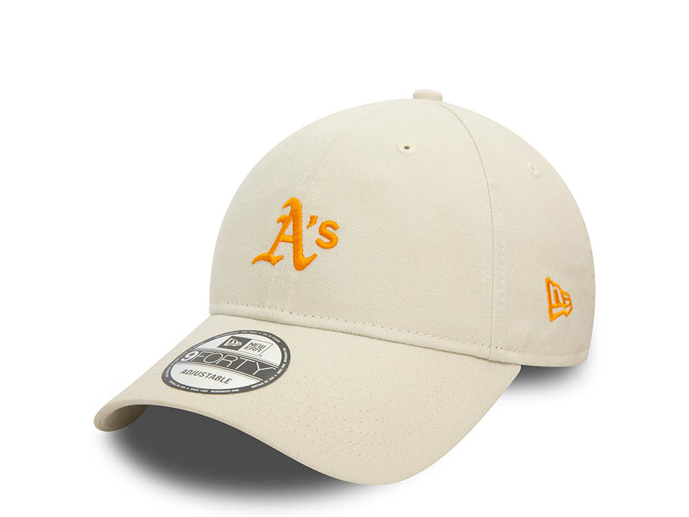 New Era Oakland Athletics Washed Stone 9Forty Strapback Casquette