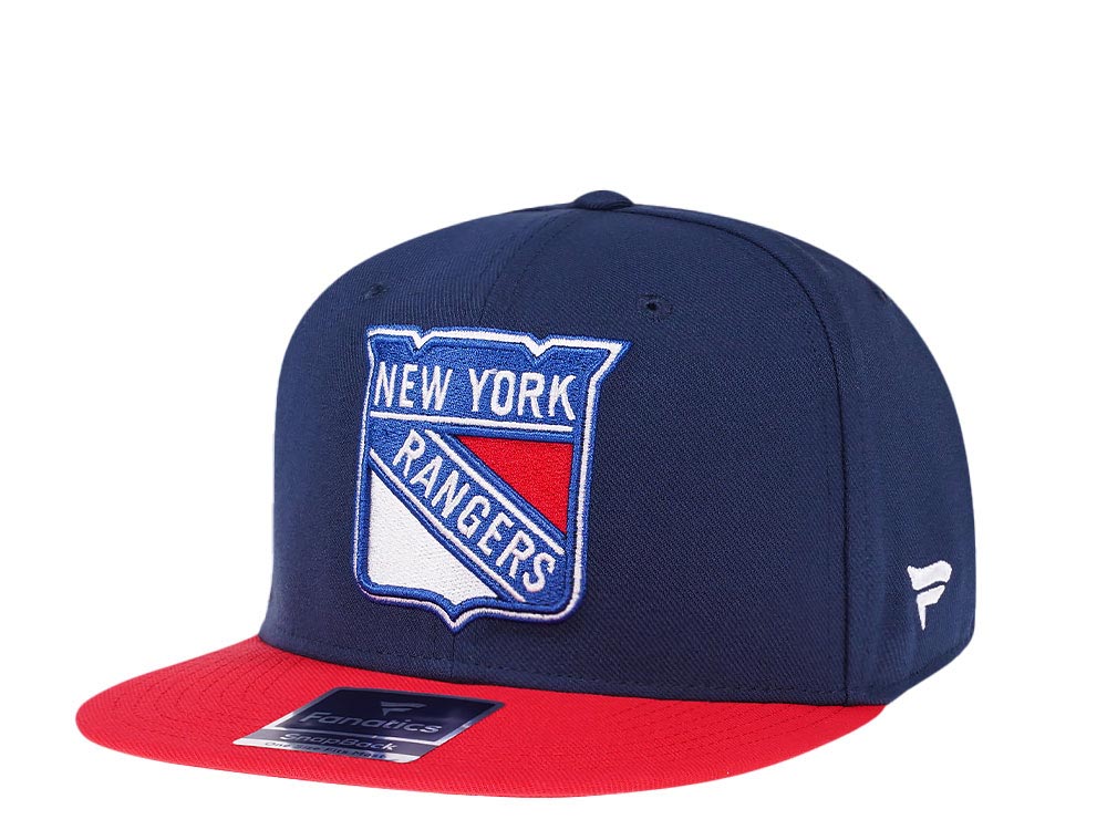 Fanatics New York Rangers Primary Logo Core Snapback Casquette