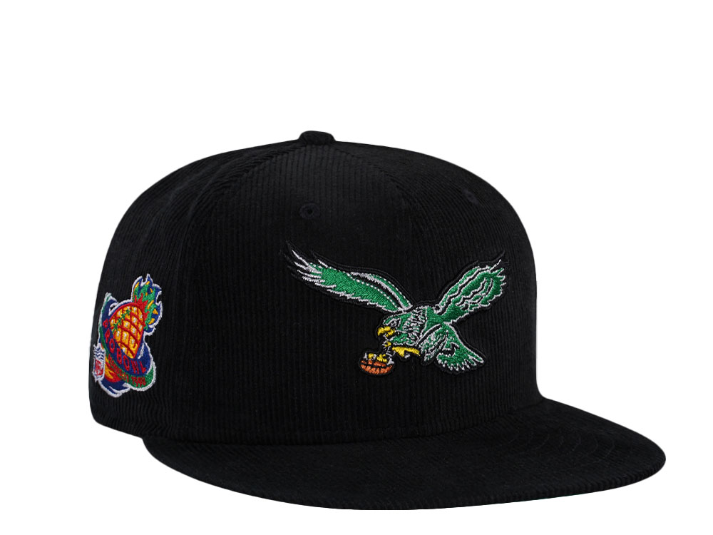 New Era Philadelphia Eagles Pro Bowl 1998 Black Corduroy Edition 59Fifty Fitted Casquette