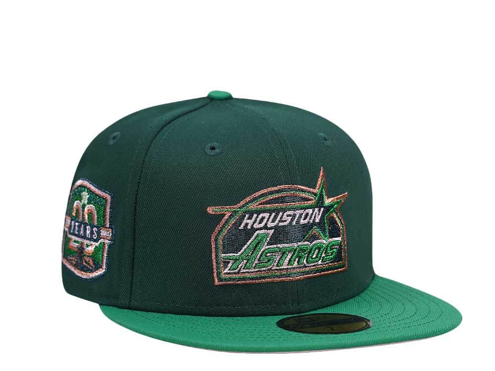 New Era Houston Astros 20th Anniversary Metallic Platinum Two Tone Edition 59Fifty Fitted Casquette