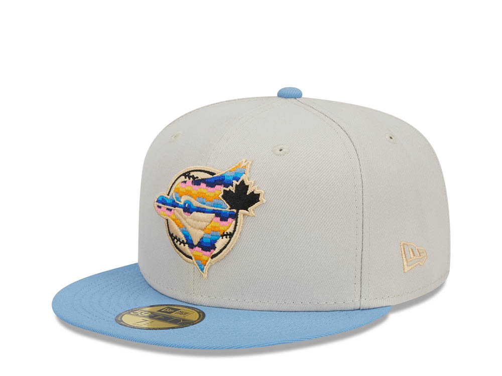 New Era Toronto Blue Jays Beachfront Stone Two Tone Edition 59Fifty Fitted Casquette