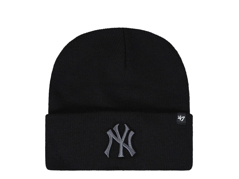 47Brand New York Yankees Black Haymaker Chapeaux