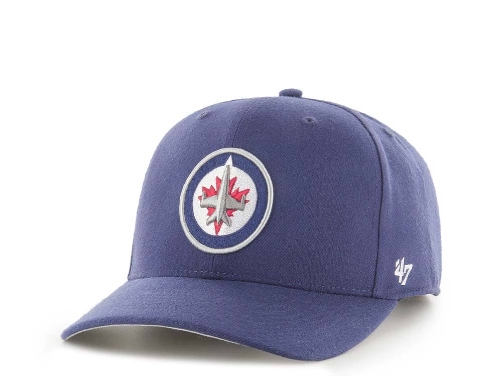 47Brand Winnipeg Jets Classic DP Navy Snapback Casquette