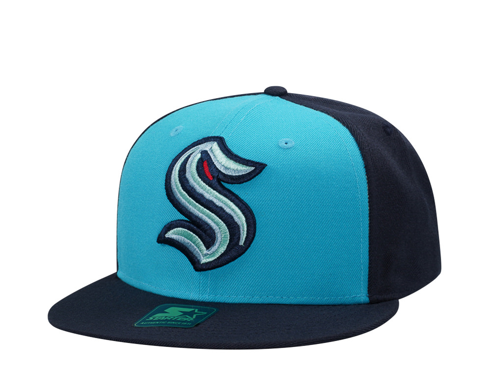 Starter Seattle Kraken Classic Logo Two Tone Snapback Casquette